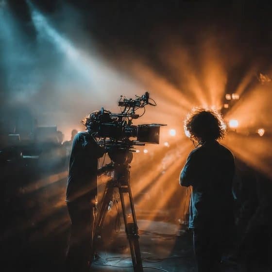 Behind the scenes film production